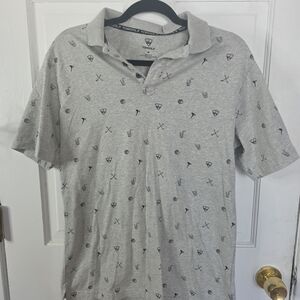 Gray Polo Shirt